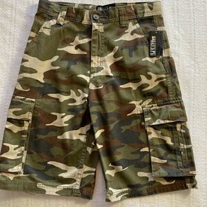 BAILEY'S PT Boys Camo Cargo Shorts NWT